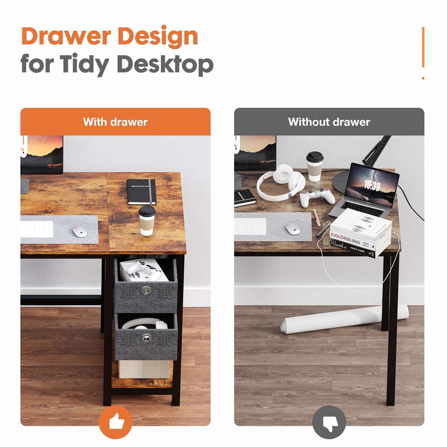 Haven Workspace Desk and Organizer